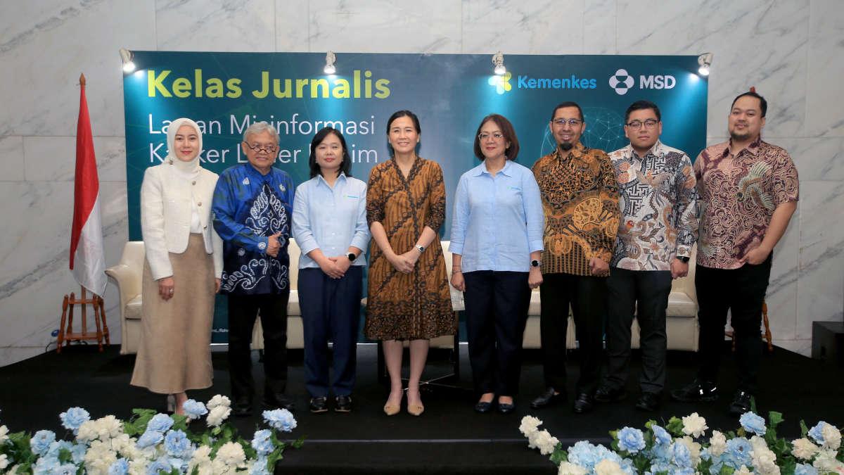 Para pembicara dalam kelas jurnalis imunisasi HPV