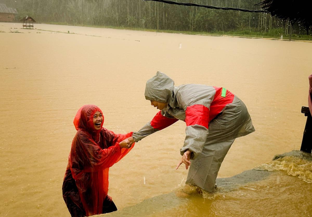 Korban Banjir di Aceh 2025